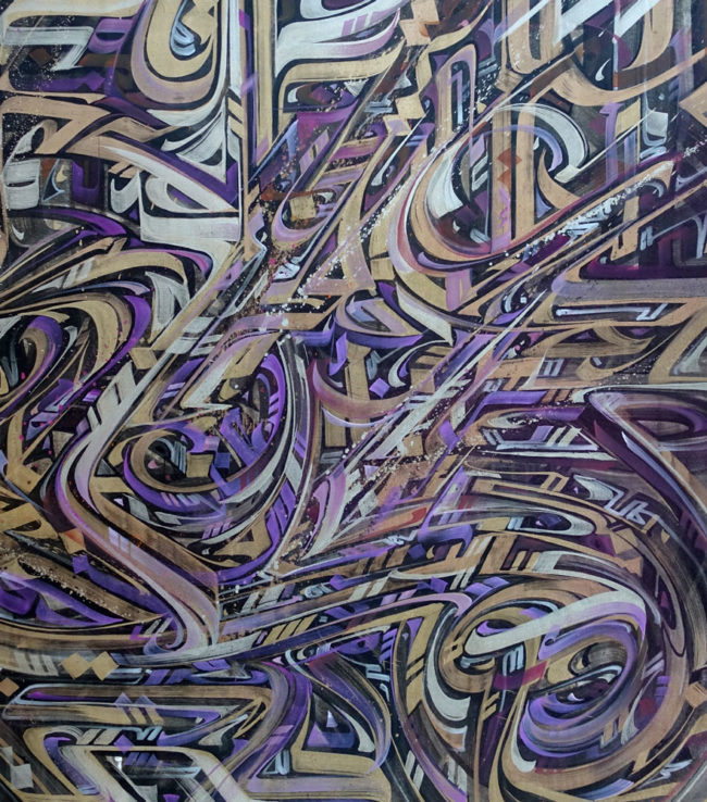 Vincent Abadie Hafez - Zepha - Painting - Capharnaüm 1