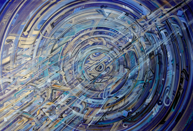 Vincent Abadie Hafez - Zepha - Painting - Sagitarius A