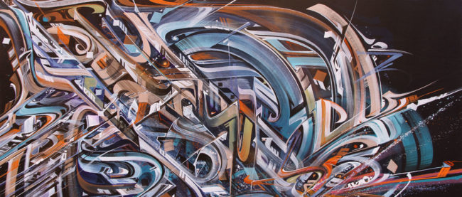 Vincent Abadie Hafez - Zepha - Toile - Substance séparée 1