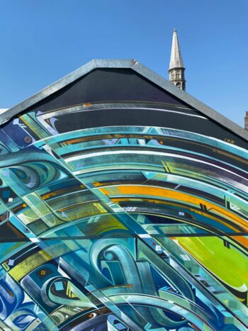 Fresque murale, BIAM#6, Lille