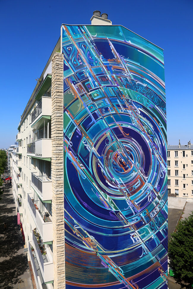 Fresque Zepha Paris 12, Boulevard Diderot