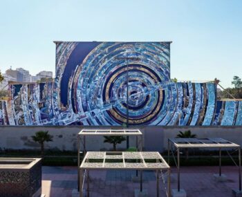 Fresque murale Casablanca pour le festival Casamouja