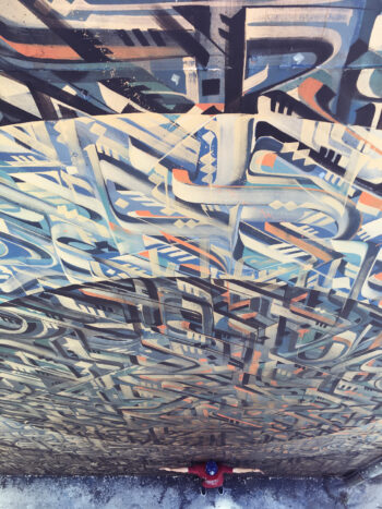 Invariable milieu, mural in Shenzhen, China