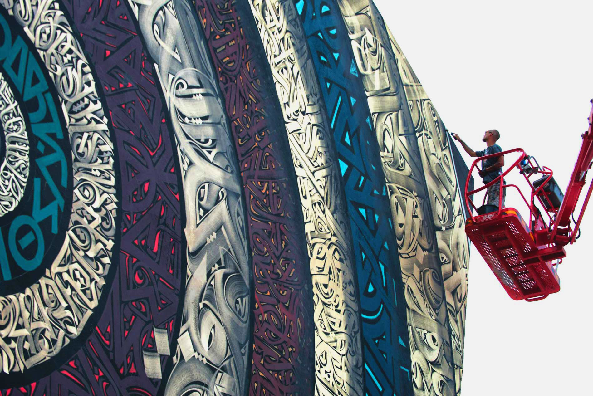 Fresque réalisée à Rabat en 2015